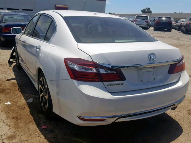 1HGCR2F81GA109889 - 2016 HONDA ACCORD EXL WHITE photo 3