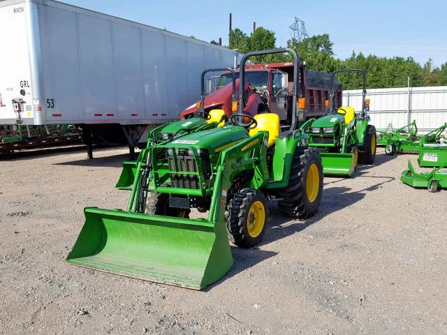 1LV3032EKGG104764 - 2016 JOHN DEERE 3032E GREEN photo 2