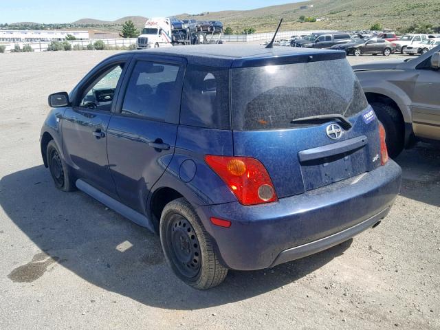 JTKKT624350129305 - 2005 TOYOTA SCION XA BLUE photo 3