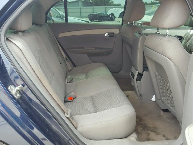 1G1ZB5E11BF362394 - 2011 CHEVROLET MALIBU LS BLUE photo 6