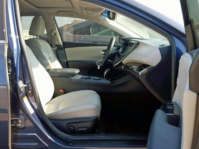 4T1BK1EB7FU183977 - 2015 TOYOTA AVALON XLE BLUE photo 5