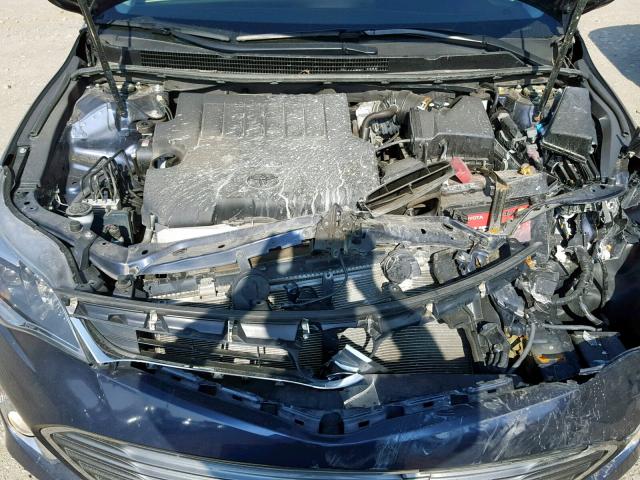 4T1BK1EB7FU183977 - 2015 TOYOTA AVALON XLE BLUE photo 7