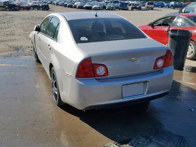 1G1ZH57B18F210385 - 2008 CHEVROLET MALIBU 1LT 银色 照片 3