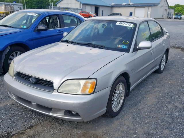 4S3BE625246203562 - 2004 SUBARU LEGACY L S SILVER photo 2