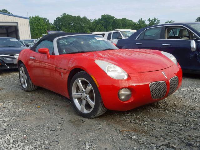 1G2MB35B06Y116174 - 2006 PONTIAC SOLSTICE RED photo 1