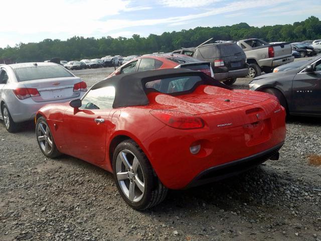 1G2MB35B06Y116174 - 2006 PONTIAC SOLSTICE RED photo 3