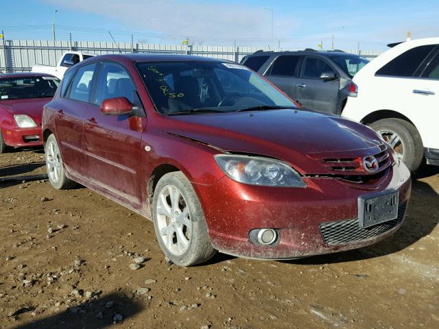 JM1BK143761502262 - 2006 MAZDA 3 HATCHBAC ORANGE photo 1