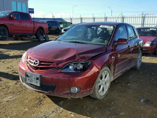 JM1BK143761502262 - 2006 MAZDA 3 HATCHBAC ORANGE photo 2