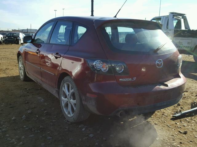 JM1BK143761502262 - 2006 MAZDA 3 HATCHBAC ORANGE photo 3