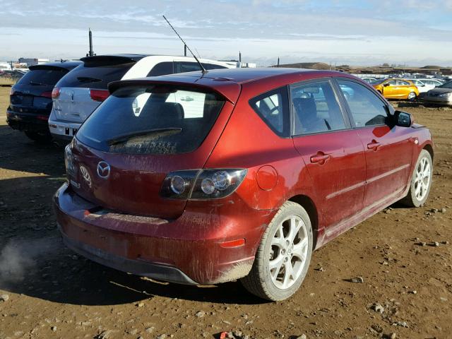 JM1BK143761502262 - 2006 MAZDA 3 HATCHBAC ORANGE photo 4