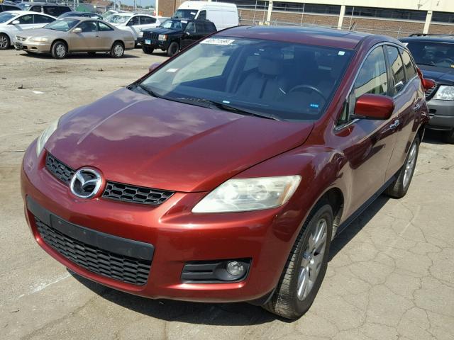 JM3ER293670141743 - 2007 MAZDA CX-7 RED photo 2