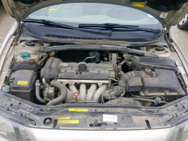 YV1RS61T442324988 - 2004 VOLVO S60 GOLD photo 7