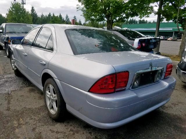 1LNHM87A3YY782470 - 2000 LINCOLN LS SILVER photo 3