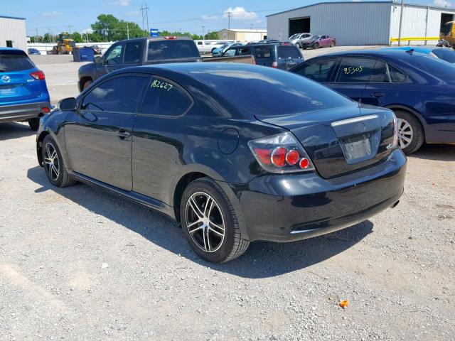JTKDE167680270982 - 2008 TOYOTA SCION TC შავი ფოტო 3
