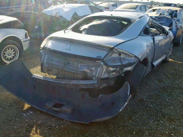 4A3AK64F47E072961 - 2007 MITSUBISHI ECLIPSE ES SILVER photo 4