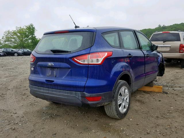 1FMCU0F76GUB65975 - 2016 FORD ESCAPE S BLUE photo 4