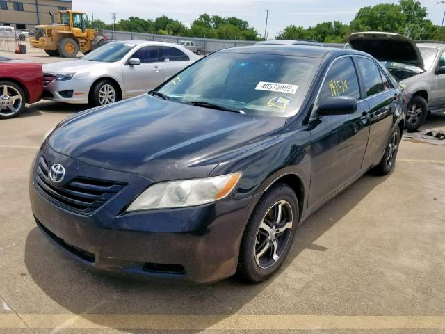 4T1BK46KX7U003537 - 2007 TOYOTA CAMRY NEW BLACK photo 2