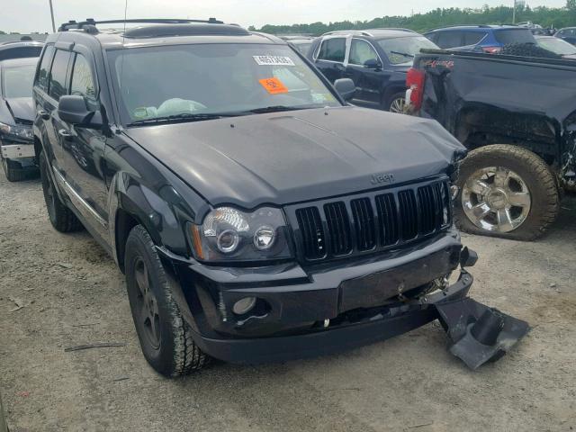 1J4GR48K66C279425 - 2006 JEEP GRAND CHER BLACK photo 1