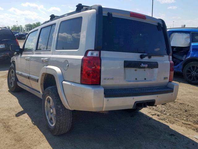 1J8HG48P77C680875 - 2007 JEEP COMMANDER თაფლისფერი ფოტო 3