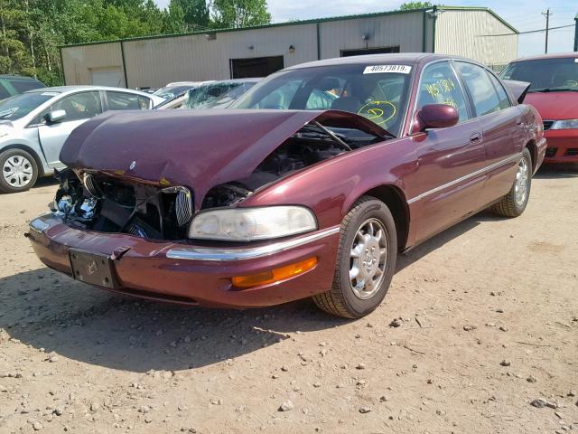 1G4CW54K734125073 - 2003 BUICK PARK AVENU MAROON photo 2