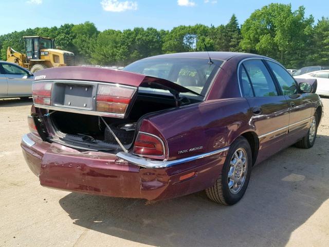 1G4CW54K734125073 - 2003 BUICK PARK AVENU MAROON photo 4