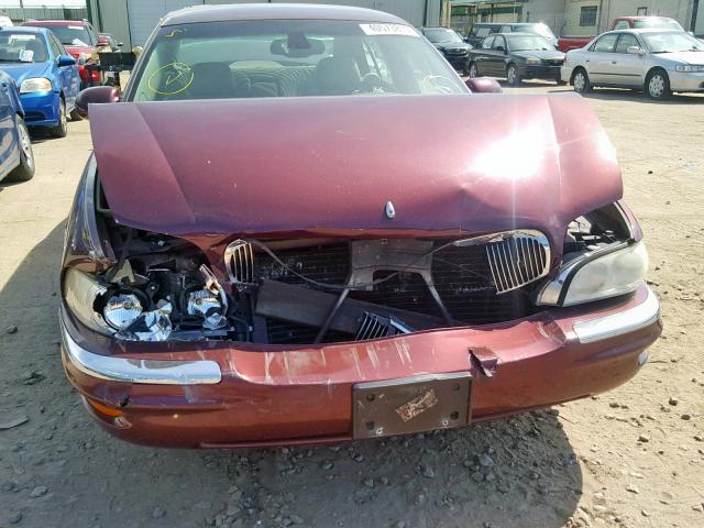 1G4CW54K734125073 - 2003 BUICK PARK AVENU MAROON photo 9