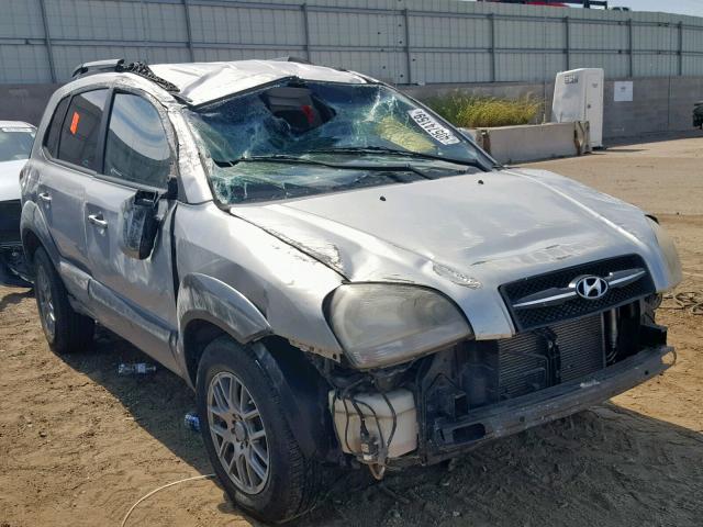 KM8JN12D38U770625 - 2008 HYUNDAI TUCSON SE BLACK photo 1