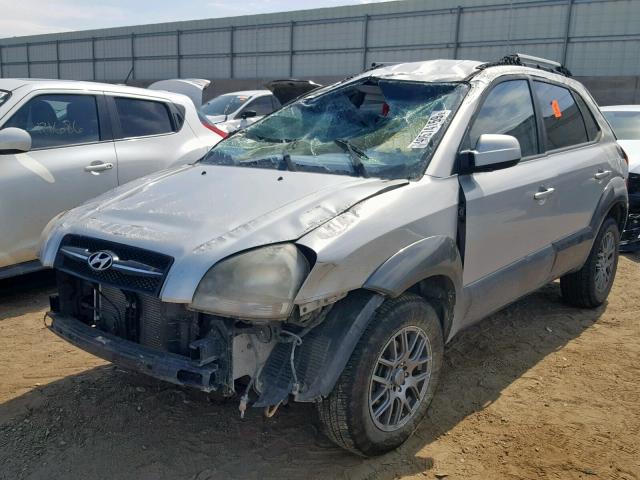 KM8JN12D38U770625 - 2008 HYUNDAI TUCSON SE BLACK photo 2