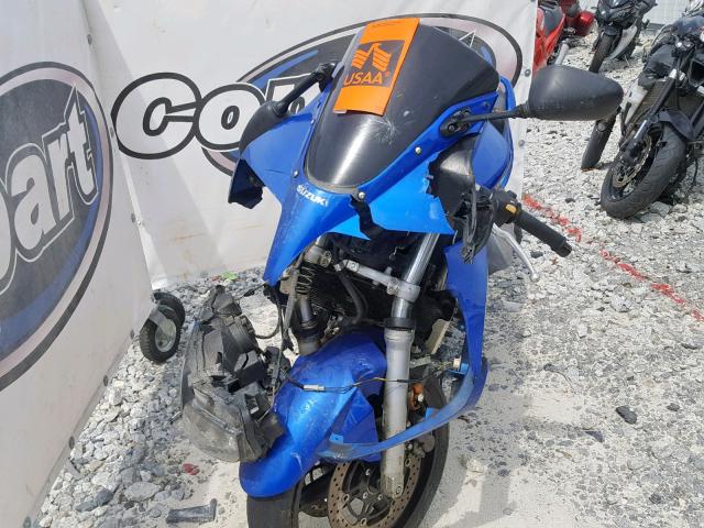 JS1VP53A972103901 - 2007 SUZUKI SV650 BLUE photo 9