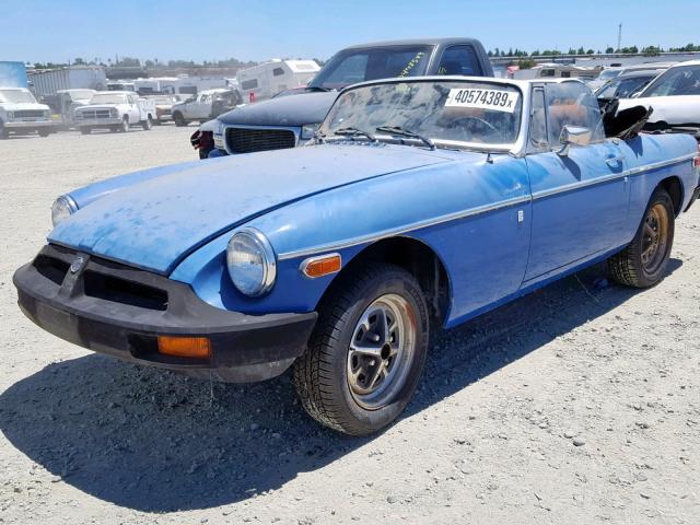 GHN5UG405333G - 1976 MG MGB BLUE photo 2