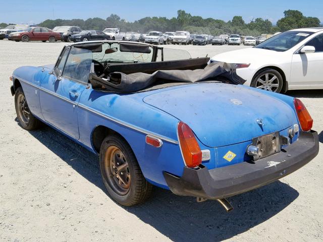 GHN5UG405333G - 1976 MG MGB BLUE photo 3