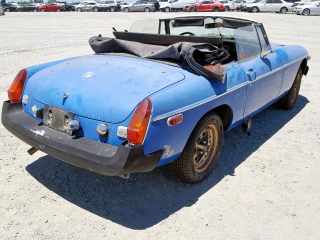 GHN5UG405333G - 1976 MG MGB BLUE photo 4