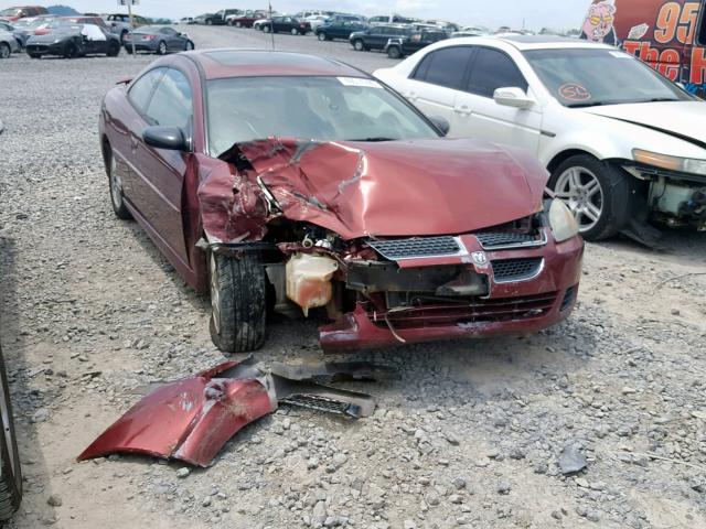 4B3AG42G13E066680 - 2003 DODGE STRATUS SE BURGUNDY photo 1