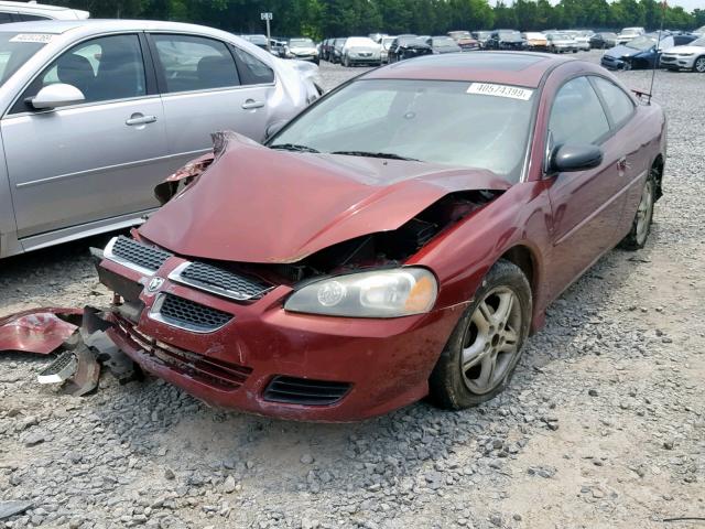 4B3AG42G13E066680 - 2003 DODGE STRATUS SE BURGUNDY photo 2