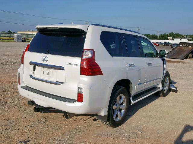 JTJBM7FX4D5061142 - 2013 LEXUS GX WHITE photo 4