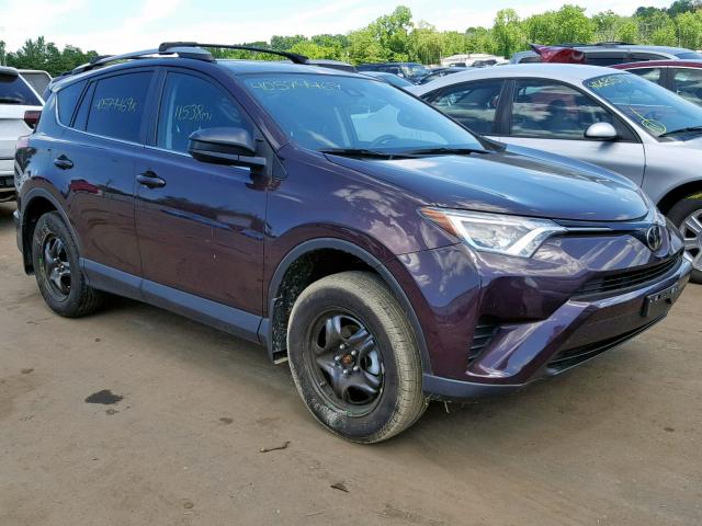 2T3BFREV6JW758468 - 2018 TOYOTA RAV4 LE MAROON photo 1