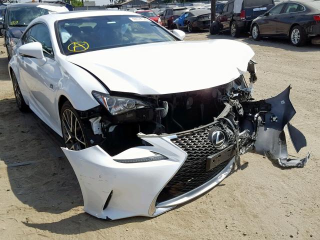 JTHHA5BC8G5002014 - 2016 LEXUS RC 200T WHITE photo 1