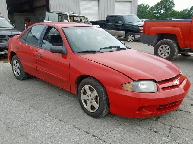 1G1JF52F257118768 - 2005 CHEVROLET CAVALIER L RED photo 1