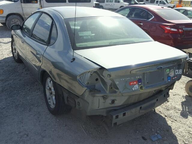 1FAFP56U76A112705 - 2006 FORD TAURUS SEL GREEN photo 3