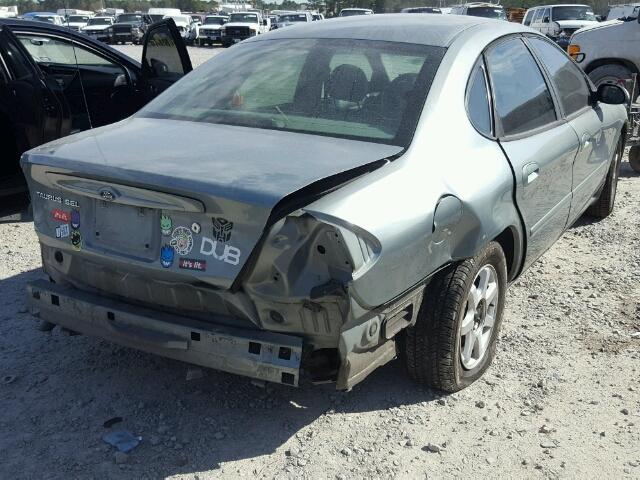 1FAFP56U76A112705 - 2006 FORD TAURUS SEL GREEN photo 4