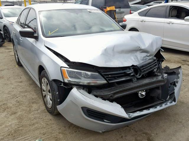 3VW1K7AJ7DM282877 - 2013 VOLKSWAGEN JETTA BASE SILVER photo 1