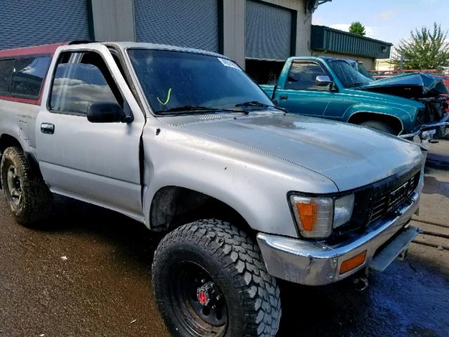 JT4VN01D7L2009215 - 1990 TOYOTA PICKUP 1/2 GRAY photo 9