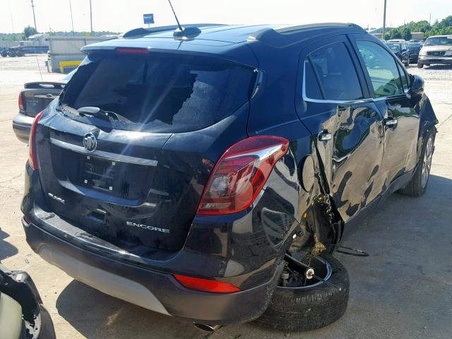 KL4CJCSB8HB008996 - 2017 BUICK ENCORE ESS BLACK photo 4