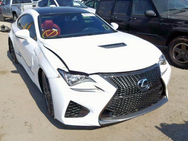 JTHHP5BC6F5001134 - 2015 LEXUS RC-F WHITE photo 1