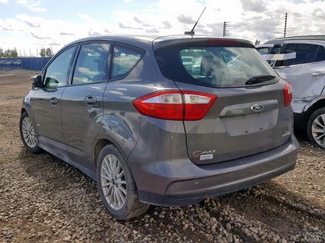 1FADP5AU6DL503845 - 2013 FORD C-MAX SE GRAY photo 3