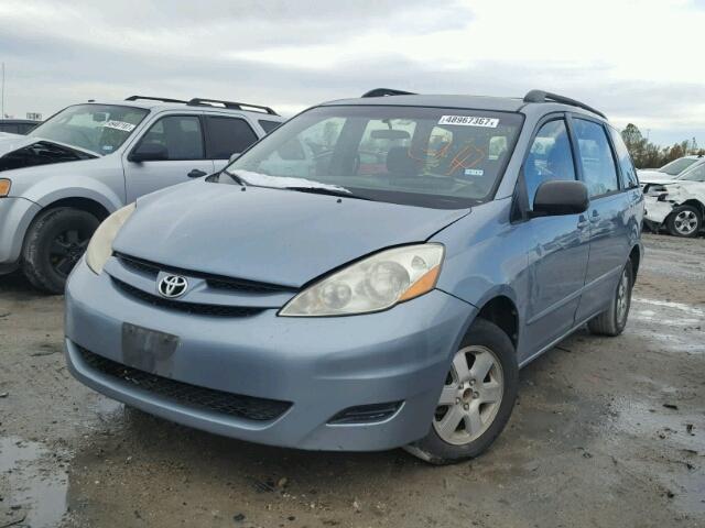 5TDZA23C46S573012 - 2006 TOYOTA SIENNA CE/ BLUE photo 2