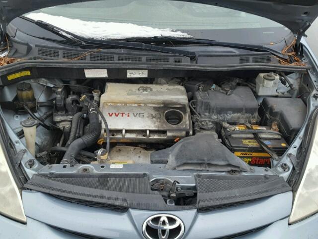 5TDZA23C46S573012 - 2006 TOYOTA SIENNA CE/ BLUE photo 7