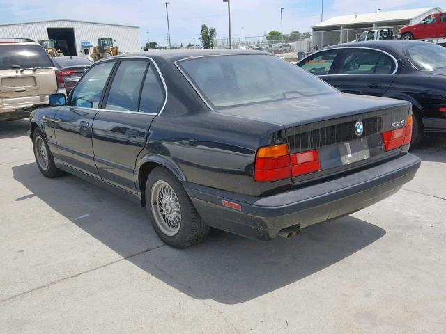 WBAHD632XSGK59738 - 1995 BMW 525 I AUTO BLACK photo 3