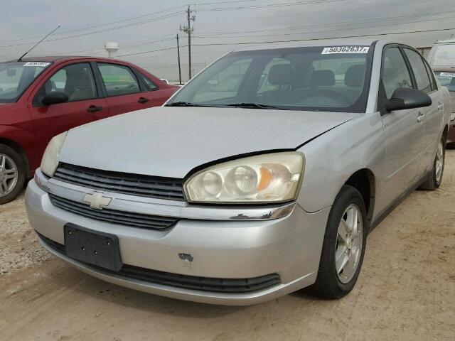 1G1ZT54805F222854 - 2005 CHEVROLET MALIBU LS SILVER photo 2