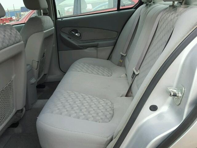 1G1ZT54805F222854 - 2005 CHEVROLET MALIBU LS SILVER photo 6